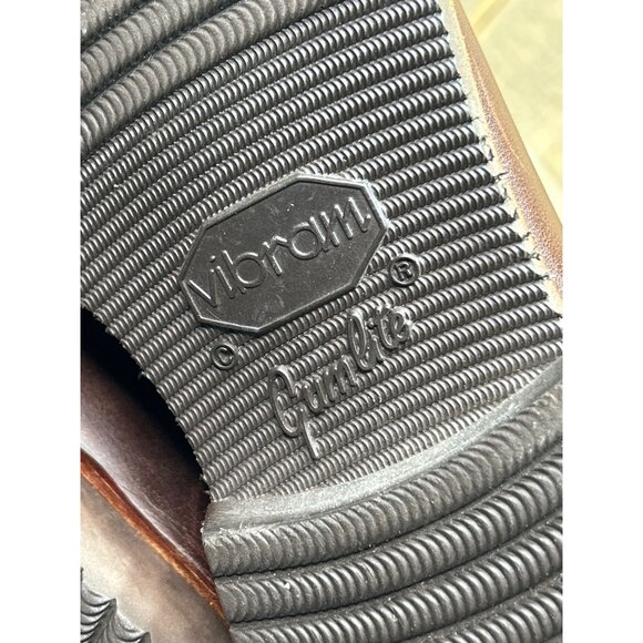 Allen Edmonds Mens Moc Toe Brown Leather Boots Size 9D - Picture 11 of 11